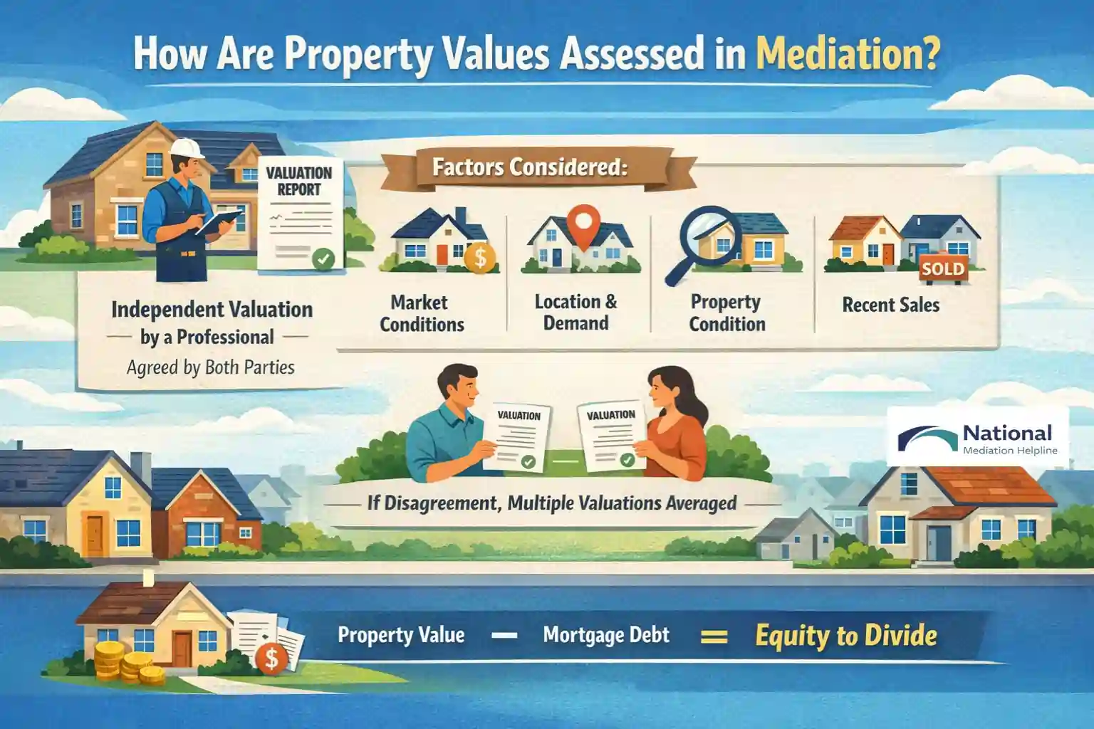 How Are Property Values Assessed in Mediation Southampton?